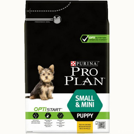 Purina Pro Plan Small&Mini Puppy OptiStart con Pollo - 3Kg